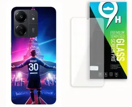 etui-case-do-xiaomi-redmi-13c-poco-c65-szklo-hartowane-wzor-leo-lionel