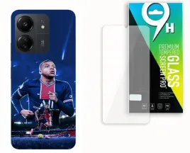 etui-case-do-xiaomi-redmi-13c-poco-c65-szklo-hartowane-kylian-mbappe-pi