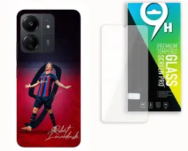 etui-case-do-xiaomi-redmi-13c-poco-c65-szklo-hartowane-wzor-lewandowski