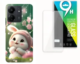 etui-case-do-xiaomi-redmi-13c-poco-c65-szklo-hartowane-wzor-kotek-kotki