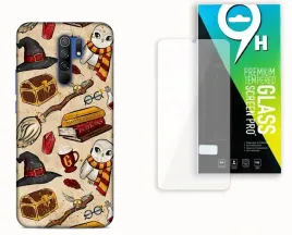 etui-case-do-xiaomi-redmi-9-szklo-hartowane-wzor-magia-rozdzka-kino-fil