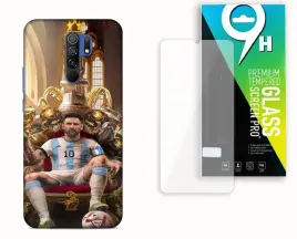 etui-case-do-xiaomi-redmi-9-szklo-hartowane-wzor-leo-krol-futbolu-argen