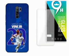 etui-case-do-xiaomi-redmi-9-szklo-hartowane-wzor-vinicius-vini-real
