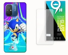 etui-case-do-xiaomi-redmi-12c-szklo-hartowane-sonic-blysk-bajki
