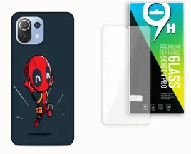 etui-case-do-xiaomi-mi-11-lite-szklo-hartowane-spidey-avengers