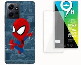 etui-do-xiaomi-redmi-note-12-4g-szklo-hartowane-spidey-avengers