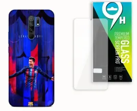 etui-case-do-xiaomi-redmi-9-szklo-hartowane-wzor-lewandowski-barca