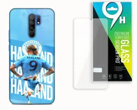 etui-case-do-xiaomi-redmi-9-szklo-hartowane-erling-haaland-city