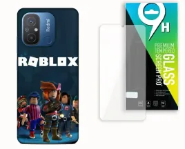 etui-case-do-xiaomi-redmi-12c-szklo-hartowane-roblox-game-gry