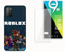 etui-do-xiaomi-redmi-9t-poco-m3-szklo-hartowane-roblox-game-gry
