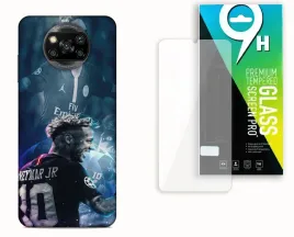etui-case-do-xiaomi-poco-x3-szklo-hartowane-neymar-jr-pilkarze