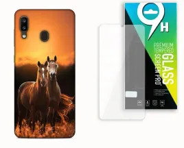 etui-case-do-samsung-galaxy-a40-szklo-hartowane-hobby-konie-horse-kon