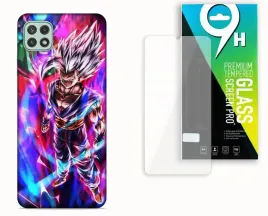 etui-case-do-samsung-galaxy-a22-5g-szklo-hartowane-dragonball-goku-anime