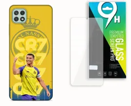etui-case-do-samsung-galaxy-a22-5g-szklo-hartowane-cristiano-ronaldo-cr7