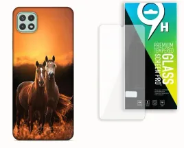 etui-case-do-samsung-galaxy-a22-5g-szklo-hartowane-hobby-konie-horse-kon