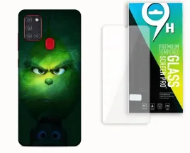 etui-case-do-samsung-galaxy-a21s-szklo-hartowane-swieta-grinch-prezenty