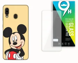 etui-case-do-samsung-galaxy-a20e-szklo-hartowane-myszka-miki-minnie
