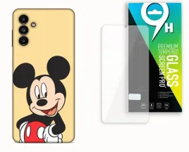 etui-case-do-samsung-galaxy-a14-szklo-hartowane-myszka-miki-minnie-bajki