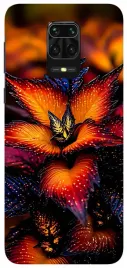 etui-case-do-xiaomi-redmi-note-9-pro-max-kwiaty-czarne-wzory