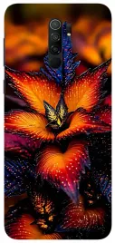 etui-case-do-xiaomi-redmi-note-8-pro-kwiaty-czarne-wzory