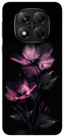 etui-case-do-xiaomi-redmi-note-14-pro-kwiaty-czarne-wzory