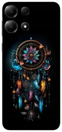 etui-case-do-xiaomi-redmi-note-13-13-4g-kwiaty-czarne-wzory