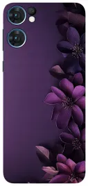 etui-case-do-oppo-find-x5-lite-kwiaty-czarne-wzory