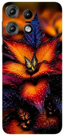 etui-case-do-motorola-edge-50-pro-kwiaty-czarne-wzory