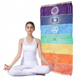 czakry-tkanina-na-sciane-medytacja-joga-plotno-siedem-czakr-mata-150x70cm