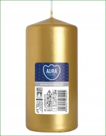 zloty-metalik-swieca-walec-bispol-aura-swieczka-parafinowa-10cm-20h-150g