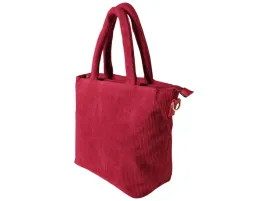torebka-damska-shopper-czerwona-a4-miejska-sztruks-duza-torba