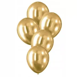 balony-z-efektem-chromu-zlote-30cm-5szt