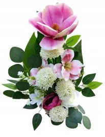 bukiet-wklad-do-wazonu-flakonu-sztuczne-kwiaty-na-grob-cmentarz-magnolia