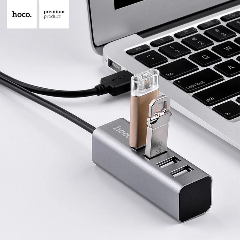 hoco-hub-hb1-konwerter-4-x-usb-stan-nowy