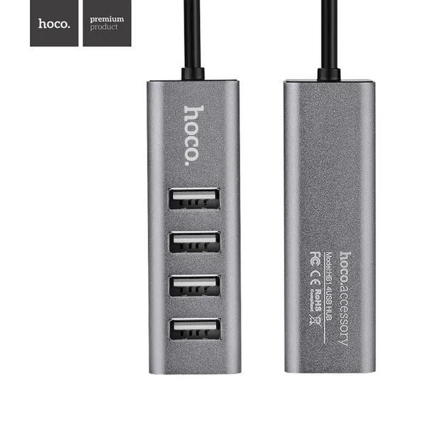 hoco-hub-hb1-konwerter-4-x-usb-stan-nowy-producent-hoco