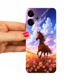 etui-case-do-xiaomi-redmi-13-poco-m6-konie-kotki-kroliczki-pieski-liski