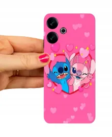 etui-case-do-xiaomi-redmi-13-poco-m6-wzory-angel-and-stworek-slodki