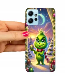 etui-case-do-xiaomi-redmi-note-12-4g-swieta-reniferek-mikolaj-grinch