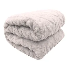 narzuta-200x220-szary-koc-aries-cieply-tloczony-miekki-flanela