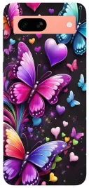 etui-case-do-google-pixel-7a-wzorki-motylki-rozne
