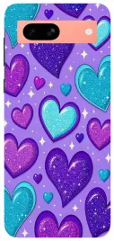 etui-case-do-google-pixel-7a-serca-milosc-wzorki