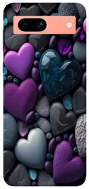 etui-case-do-google-pixel-7a-serca-milosc-wzorki