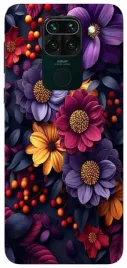 etui-case-do-xiaomi-redmi-note-9-kwiaty-rosliny