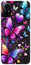 etui-case-do-xiaomi-redmi-note-12s-wzorki-motylki-rozne