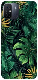 etui-case-do-xiaomi-redmi-12c-liscie-ogrody-zielen