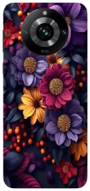 etui-case-do-realme-11-pro-pro-kwiaty-rosliny