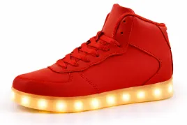 sportowe-podswietlane-buty-led-czerwone-za-kostke-rozmiar-36