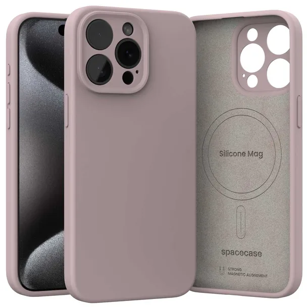 spacecase-silicone-mag-iphone-15-pro-max-baby-pink-material-inny