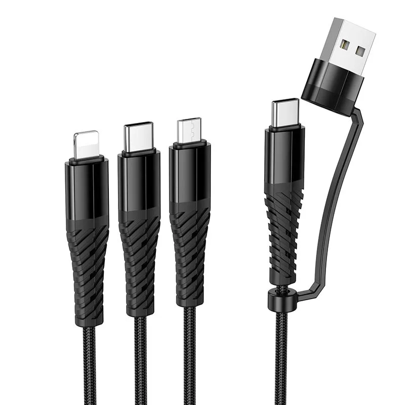 kabel-3w1-usb-c-usb-a-do-lightning-usb-c-micro-usb-hoco-1m-solidny-x1-stan-nowy