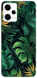 etui-case-do-poco-x5-pro-liscie-ogrody-zielen